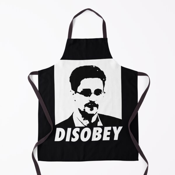 Item preview, Snowden Disobey (White) 	 		 designed and sold by retborcl3.