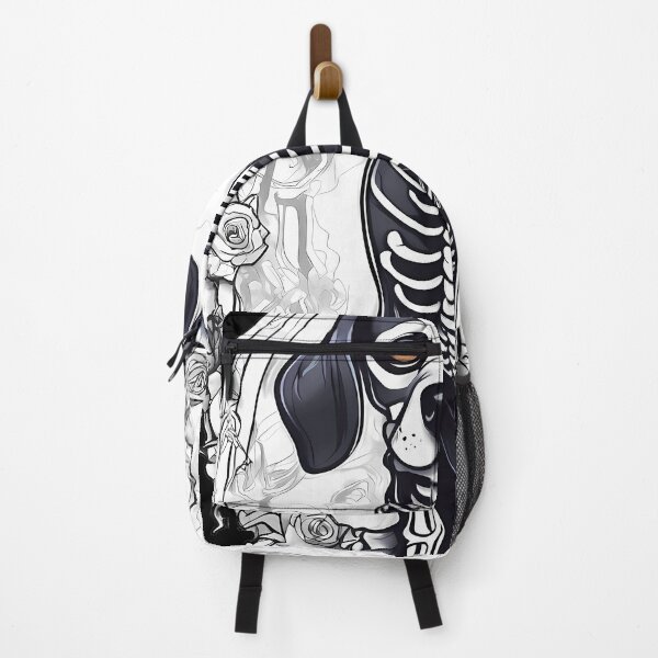 Item preview, Cute Gothic Twist on Skeuomorphic Dog Skeleton designed and sold by Mechanical-Artt.