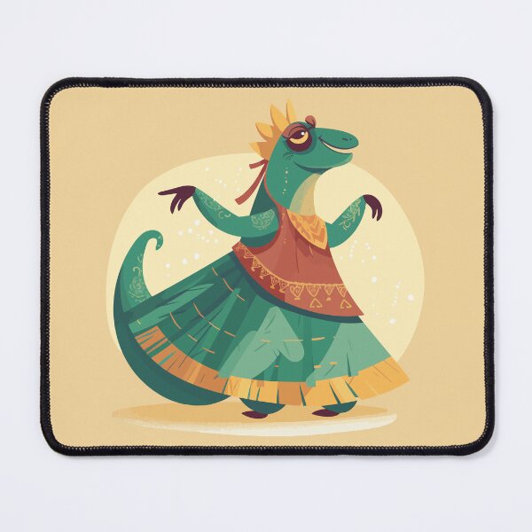 Item preview, Belly Dancing Dinosaur designed and sold by Amir Faysal.