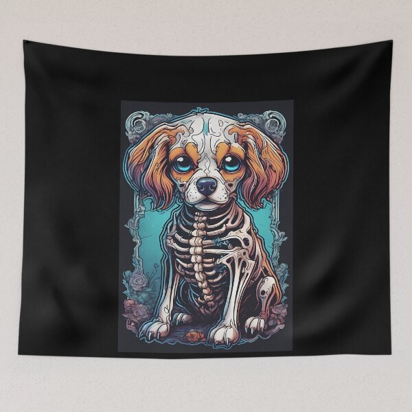 Item preview, Intriguing Creepypasta Brown Dog Skeleton designed and sold by Mechanical-Artt.