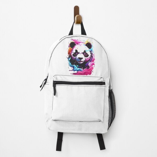 Item preview, colorful angry panda designed and sold by GSAJD.