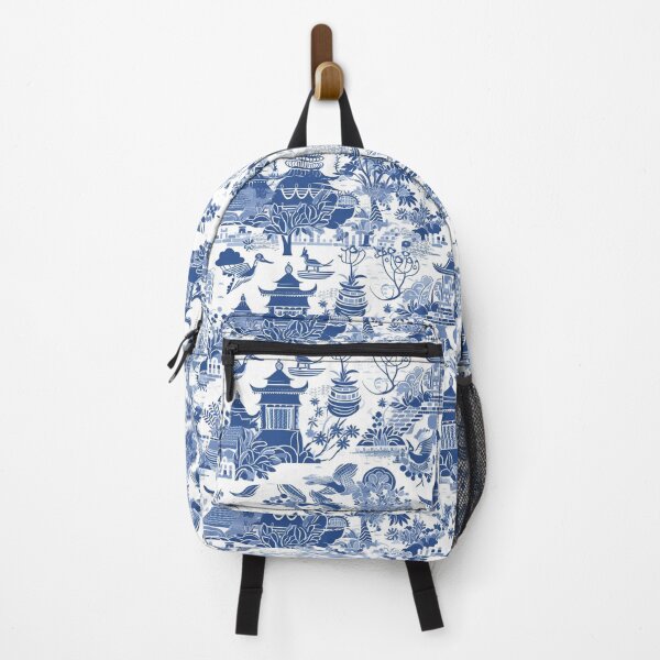 Item preview, Blue willow seamless pattern designed and sold by MiraCleAI.