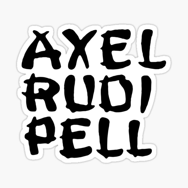 Vista previa del artículo con la obra «Axel Rudi Pell», diseñado y vendido por MaxHerma.