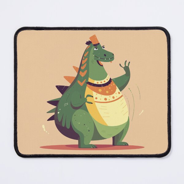 Item preview, Belly Dancing Dinosaur designed and sold by Amir Faysal.