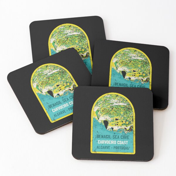 Item preview, Carvoeiro Sea Cave Coast Illustration designed and sold by Lemomo-artworks.