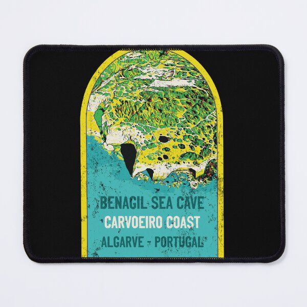 Item preview, Carvoeiro Sea Cave Coast Illustration designed and sold by Lemomo-artworks.