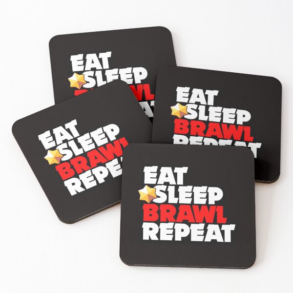 Item preview,  eat sleep brawl repeat    designed and sold by IvyFahey.