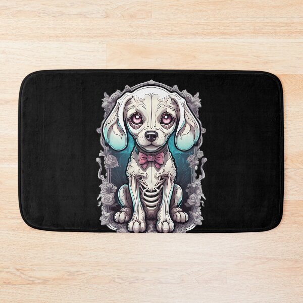 Item preview, Skeuomorphic Dog Skeleton with Gothic Aesthetics designed and sold by Mechanical-Artt.