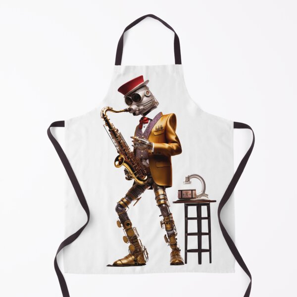 Item preview, Steam Powered Jazz Cafe Band Saxophone designed and sold by SteamJazzCafe.
