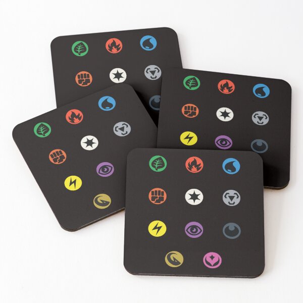 Item preview, Energy Types Sticker Pack  designed and sold by ALEXAMIERCZAK.