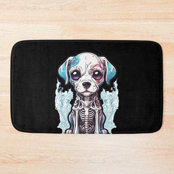Item preview, Gothic Inspired Skeuomorphic Dog Skeleton designed and sold by Mechanical-Artt.