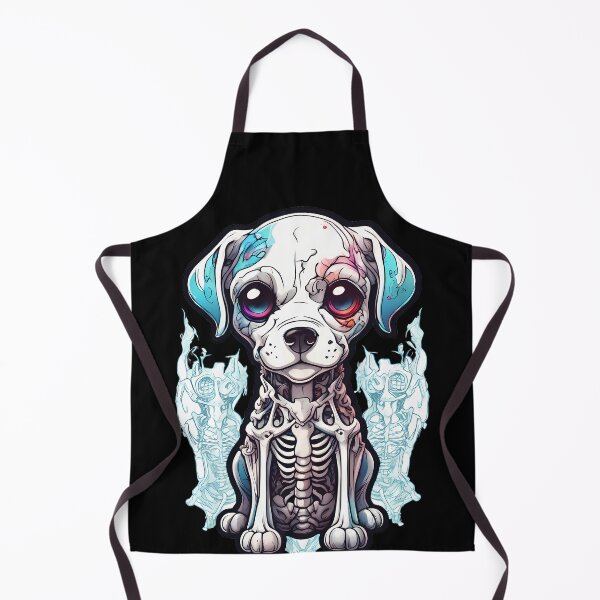 Item preview, Gothic Inspired Skeuomorphic Dog Skeleton designed and sold by Mechanical-Artt.