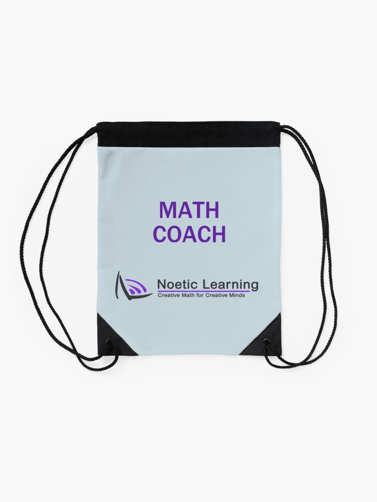 Thumbnail 2 of 3, Drawstring Bag, Noetic Learning Coach Shirts designed and sold by noetic-learning.
