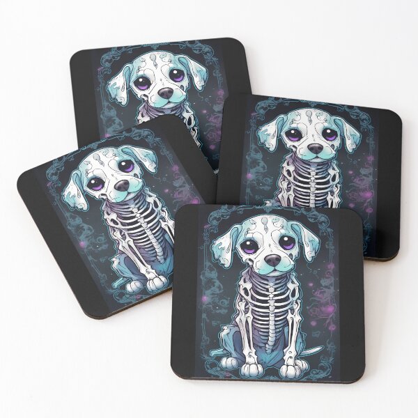 Item preview, Gothic Charm of Creepypasta White Dog Skeleton designed and sold by Mechanical-Artt.