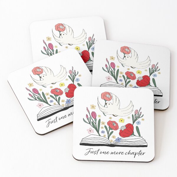 Item preview, Blooms & Books: Just One More Chapter Floral Delight designed and sold by kittties.