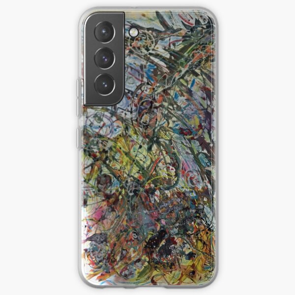 Large Acrylic Abstract Painting Samsung Galaxy Soft Case
