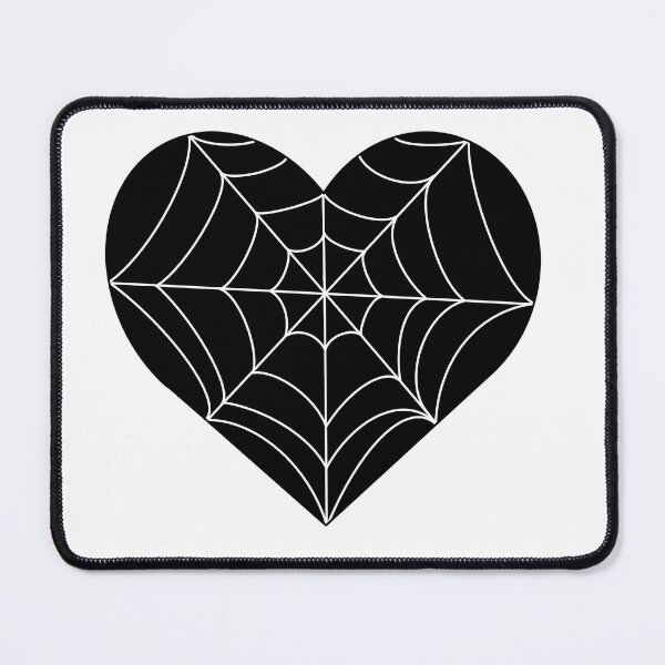 Item preview, Spider web heart designed and sold by InkKountess.