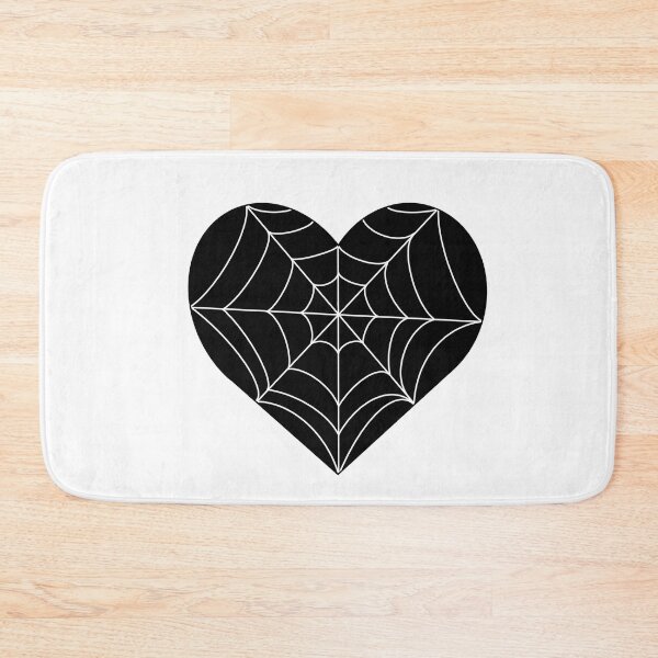 Item preview, Spider web heart designed and sold by InkKountess.