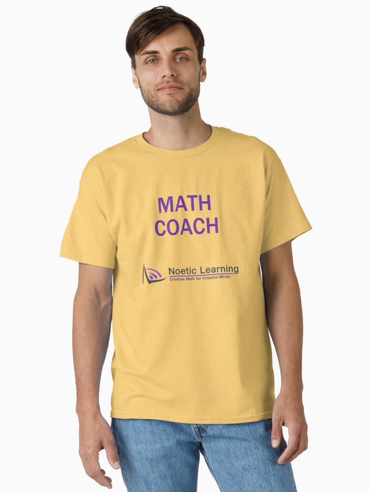 Thumbnail 2 of 7, Classic T-Shirt, Noetic Learning Coach Shirts designed and sold by noetic-learning.