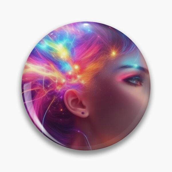 Item preview, ANIME STYLE , NEON GIRL, T-SHIRT DESIGN designed and sold by AyushAIImage01.