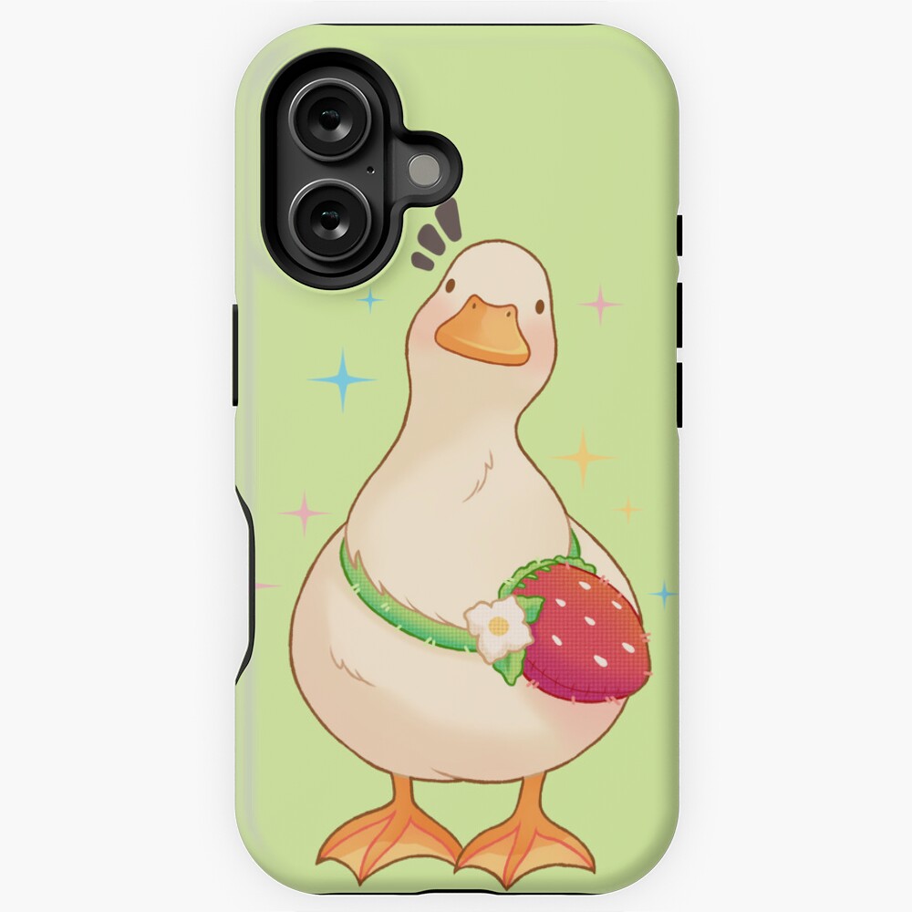 Vista previa del artículo con la obra «Funda resistente MagSafe para iPhone», diseñado y vendido por CuteBlueArt.