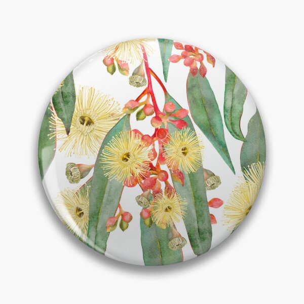 Item preview, Cream Bush Gum Floral Blooms designed and sold by Sketchbook Designs.