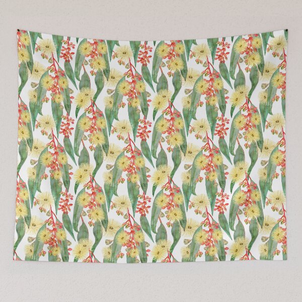 Item preview, Cream Bush Gum Floral Blooms designed and sold by Sketchbook Designs.