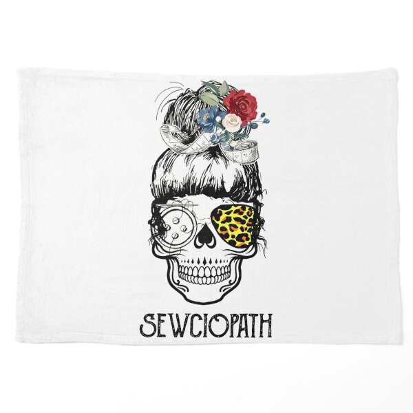 Skull Sewing Sewciopath  Art Board Print for Sale by agzvhpagswi40