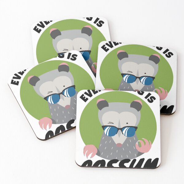 Item preview, Cute Awesome Opossum Pun designed and sold by donte-wing.