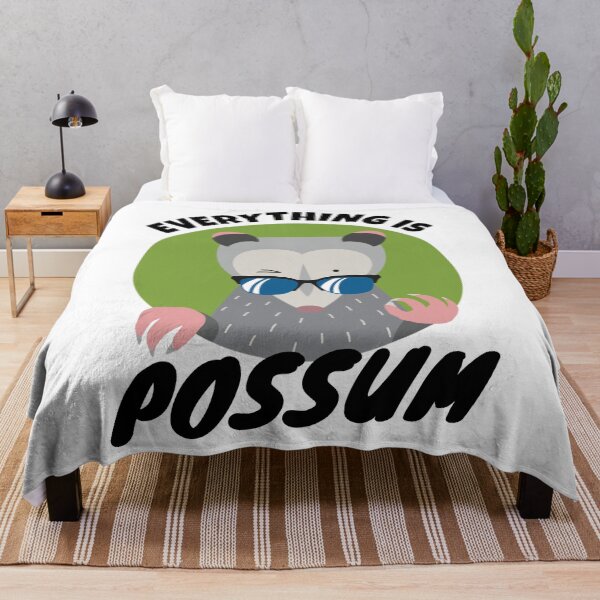 Item preview, Cute Awesome Opossum Pun designed and sold by donte-wing.