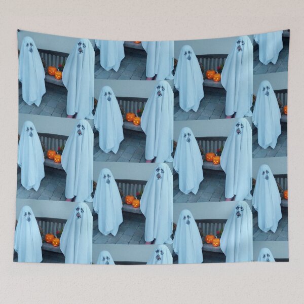Item preview, Halloween two ghosts cute designed and sold by Anchalee Montag.