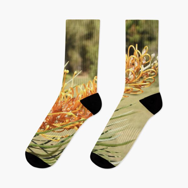 Item preview,  Orange Grevillea flower spider flower designed and sold by Mark Grimsley.