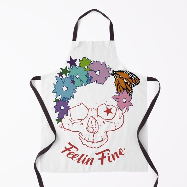 Item preview, Feelin Fine Skull designed and sold by Kimberlee-Shaw.