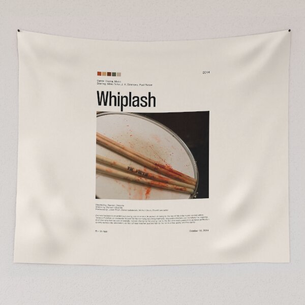 Item preview, Whiplash (2014), Minimalist movie designed and sold by PinkandP.