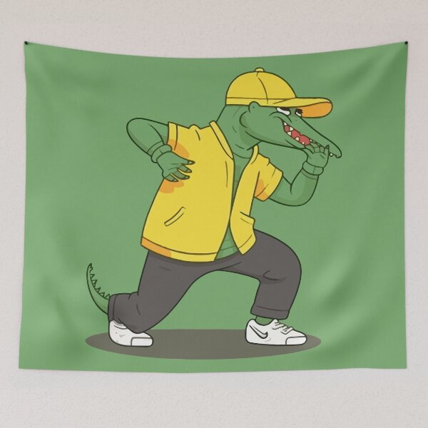 Item preview, Hip Hop crocodile designed and sold by Amir Faysal.