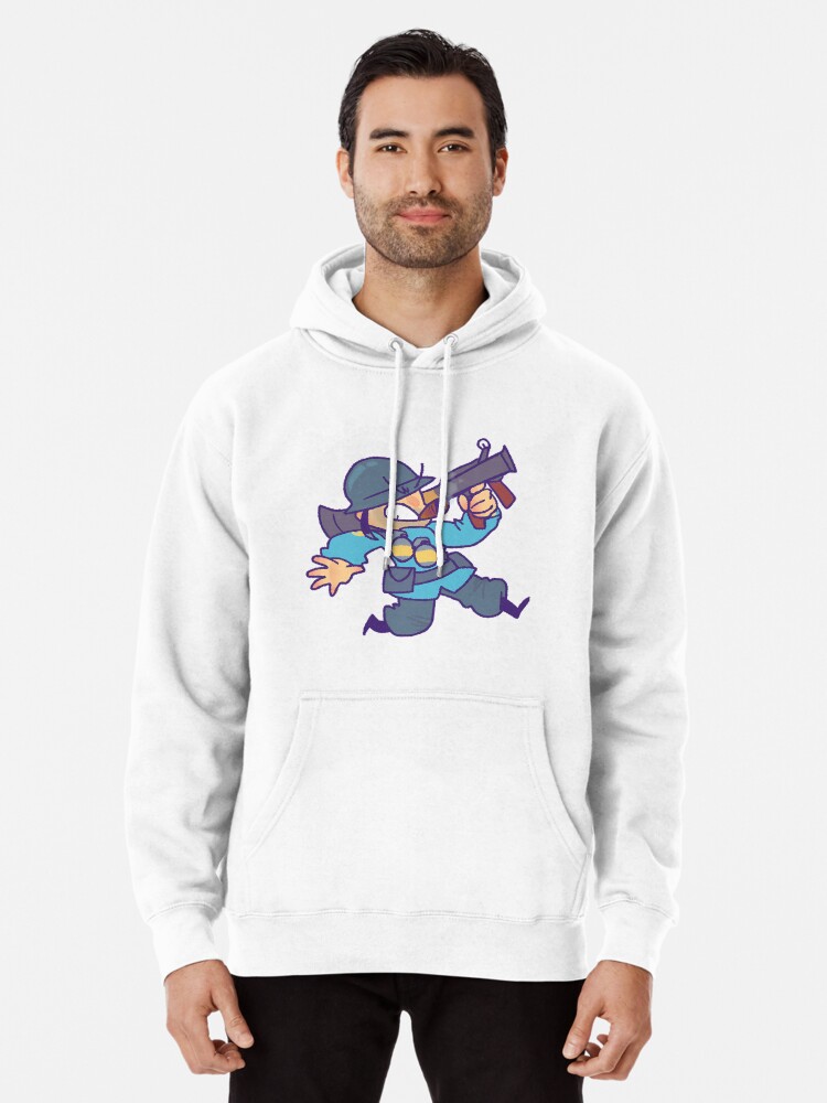 BLU Soldier TF2 Pullover Hoodie