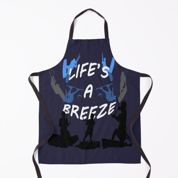 Item preview, La vida es una brisa para los kitesurfistas Juego de palabras casual para los kitesurfistas 1 designed and sold by taiche.