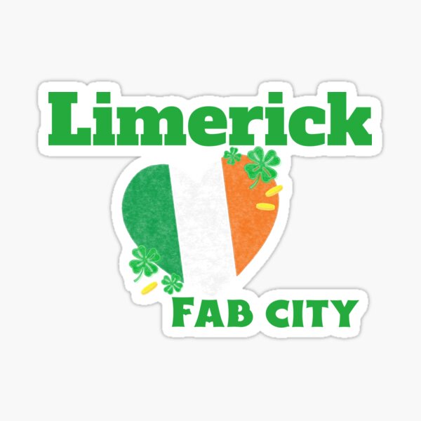 Sticker for Sale avec l'œuvre « La pierre du traité, ville de Limerick,  Irlande. Stylo, aquarelle sur papier aquarelle 18x23cm » de l'artiste Ronan  Crowley