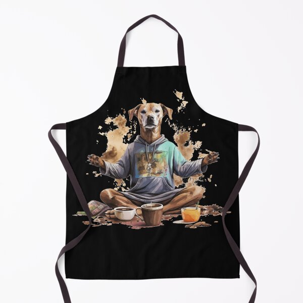 Item preview, Doga Coffee Time Dog Pose Gifts For Yoga Dogs and Coffee Lovers designed and sold by AnnaMDesign.