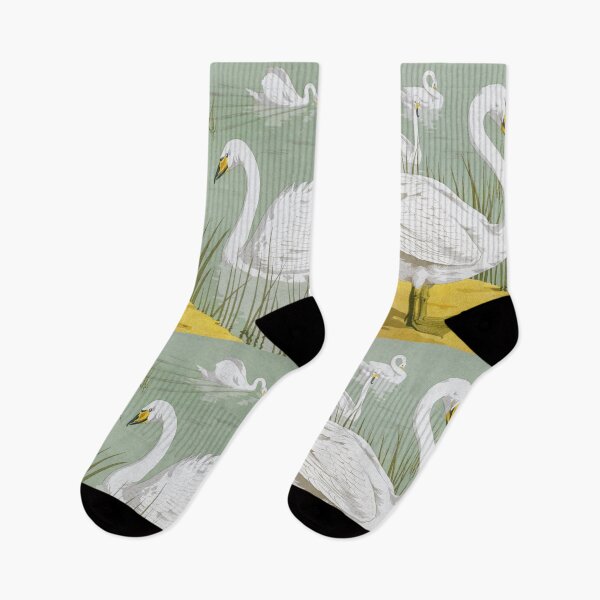 Item preview, Cygne sauvage 1897 designed and sold by fleurdesignart.