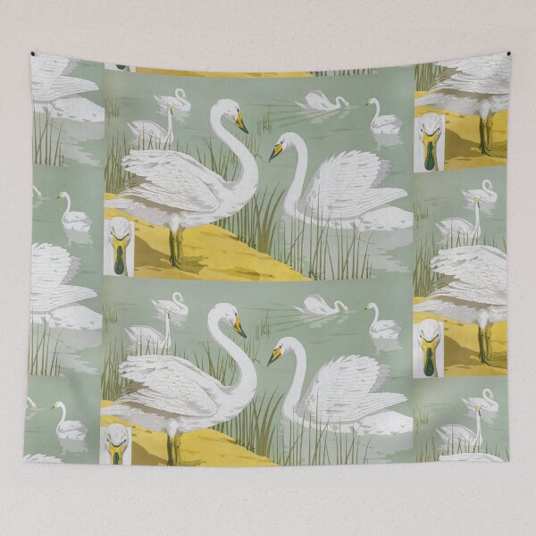 Item preview, Cygne sauvage 1897 designed and sold by fleurdesignart.