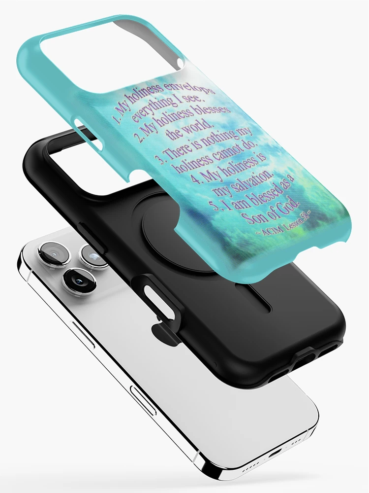 Thumbnail 2 of 4, iPhone Case, ACIM LESSON 58 designed and sold by ACIM-LOVE.