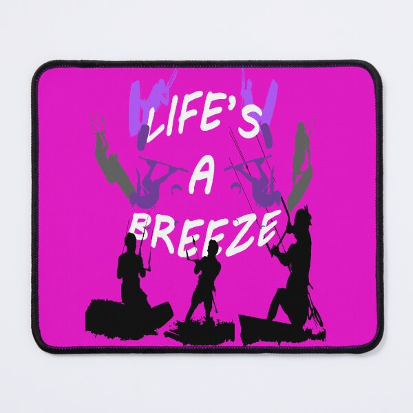 Item preview, Lifes A Breeze For Kitesurfers Casual Pun For Kitesurfers 2 designed and sold by taiche.