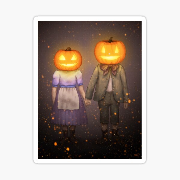 Item preview, Pumpkin Twins designed and sold by ZacPensol.