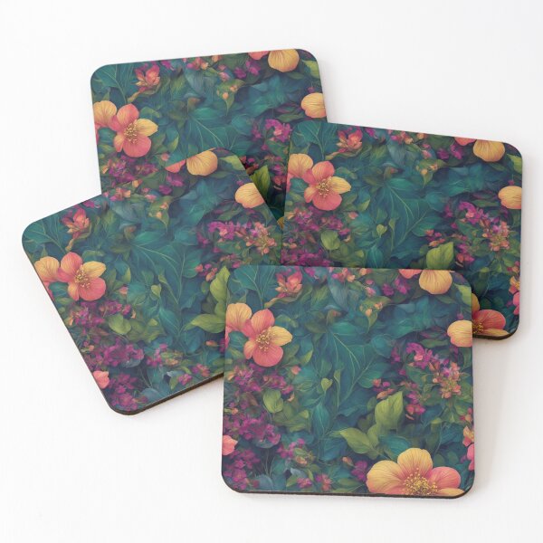 Item preview, Intricate flowers and lush foliage designed and sold by CoolPixels.