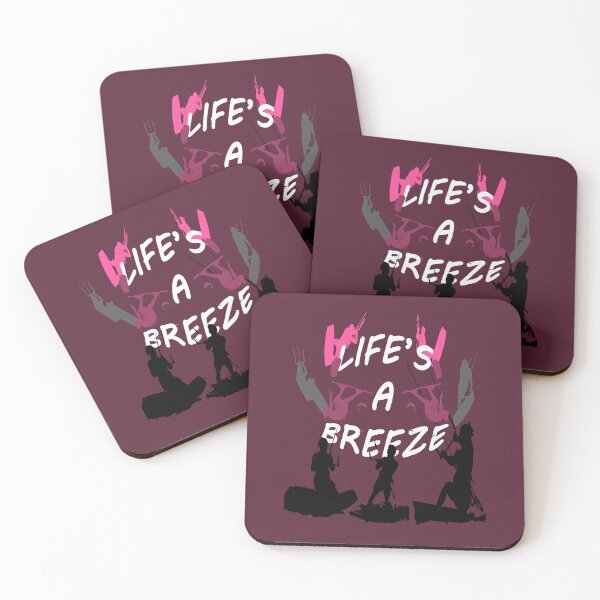 Item preview, Copia de Lifes A Breeze para kitesurfistas Juego de palabras informal para kitesurfistas 3 designed and sold by taiche.