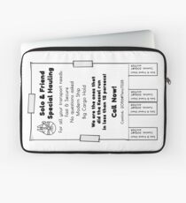 Solo & Friend Special Hauling Laptop Sleeve