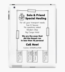 Solo & Friend Special Hauling iPad Case/Skin