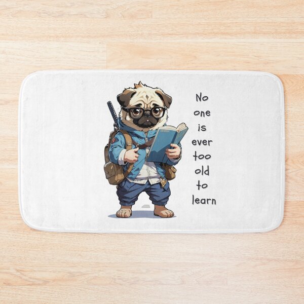Item preview, Pug student dog sticker designed and sold by PUG70.
