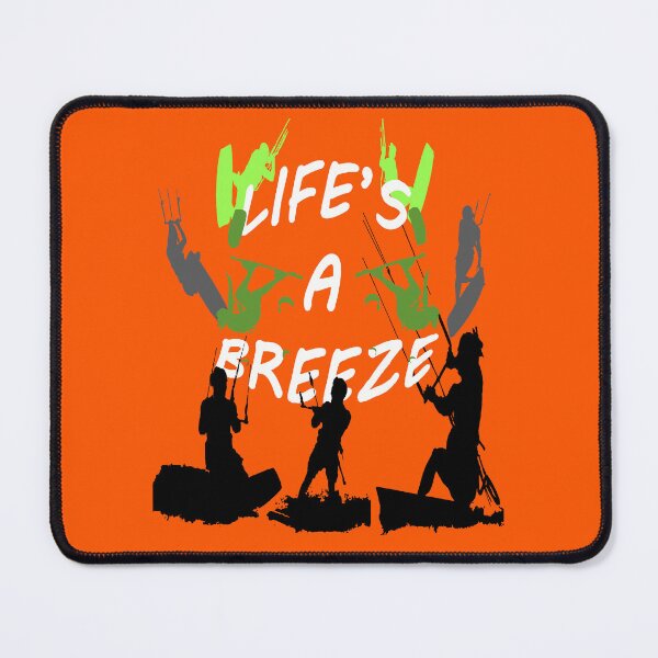 Item preview, Lifes A Breeze For Kitesurfers Casual Pun For Kitesurfers 5 designed and sold by taiche.